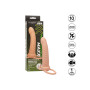 vibratore rechargeable ribbed dual penetrator