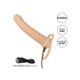 vibratore rechargeable ribbed dual penetrator