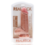 Dildo flesh with Balls 20,3 cm