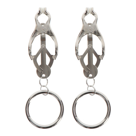 Taboom Nipple Play Butterfly Clamps With Ring
