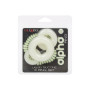 CalExotics Alpha Glow-In-The-Dark Liquid Silicone 3 Ring Set