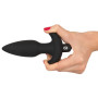 Plug vibrante Black Velvets medium