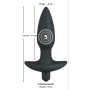 Plug vibrante Black Velvets medium