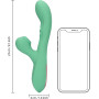 Vibratore rabbit pulse wave and tongue flickering