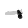 Anello per pene con testicoli ToyJoy Black