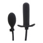 Plu gonfiabile nero Bulb Plug Hidden Desire