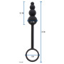 Plug anale con anello fallico Toy Joy