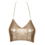Completo intimo crop top metal