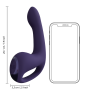 Riko - Triple Motor Thumper with Advanced Finger Motion & Pulse Wave Stimulator - Purple