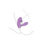 Vibratore succhia clitoride indossabile stimolatore vaginale Xocoon DuoVibe