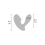 Vibratore succhia clitoride indossabile stimolatore vaginale Xocoon DuoVibe