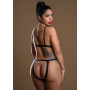 Completo intimo erotico set 2 pz reggiseno e slip aperto Daring Intimates