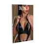 Bodysuit sexy reggiseno con zip effetto wetlook Daring Intimates