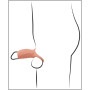 Guaina per pene vibrante Realsleeve Open Realisticxxx