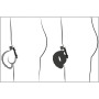 Gabbia di castità per pene in silicone Cock & Ball Cage