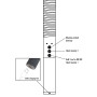 Elettro shock bastone stimolatore elettrico Hidden Desire
