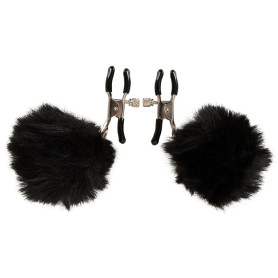 Pinze per capezzoli con pompon Magic Shiver