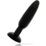 Plug anale liscio nero Addicted Toys