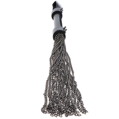 Hidden Desire Masters Real Leather Chain Whip