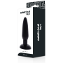 Dildo liscio nero plug anale Addicted Toys