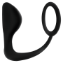 Plug anale con anello per pene Addicted Toys