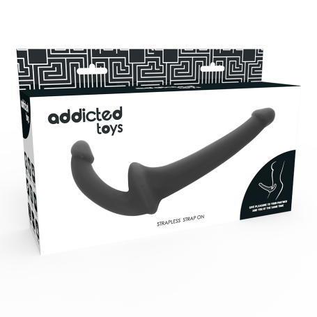 Addicted Toys - Double Strap On Dildo Without Support Natural