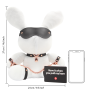 Coniglio bondage peluche grande by Shots
