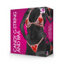 Intimo commestibile Candy g-string and bra set