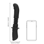 Macchina del sesso vibrante in silicone portatile