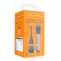 Vibratore con 3 pz intercambiabili ricaricabile The Thrill Loveline