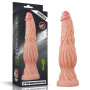 Dildo Monster Nature in silicone con ventosa 24,5 cm