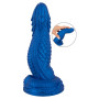 Fallo monster in silicone con ventosa Symbiont Tease blu