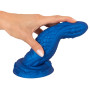 Fallo monster in silicone con ventosa Symbiont Tease blu