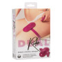 Vibratore vaginale dual rider remote control Calexotics