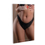 Brasiliana sexy in pizzo nero wetlook Daring intimates