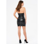 Vestito sexy in simil pelle Blackelia kotek