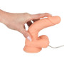 Vibrator Dildo Realistic RealFlesh Vibrating Dong 7inch