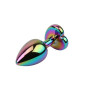 Plug anale rainbow con pietra chisa novelties