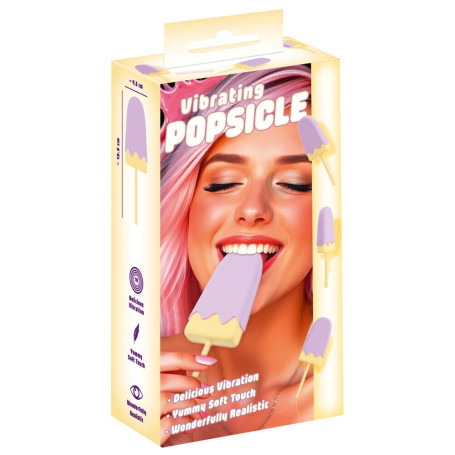 Vibratore a forma di ghiacciolo ricaricabile in silicone you2Toys