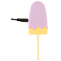 Vibratore a forma di ghiacciolo ricaricabile in silicone you2Toys