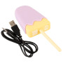 Vibratore a forma di ghiacciolo ricaricabile in silicone you2Toys