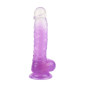 Dildo jelly pene finto con testicoli Deep passion chisa novelties