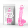 Dildo realistico con testicoli morbido real passion chisa novelties