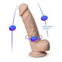 Dildo real skin in silicone termoregolatore silexd