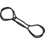 Manette o cavigliere bondage in cotone regolabili darkness