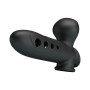 Guaina per pene prolunga fallica in silicone con pompa e anello fallico Baile