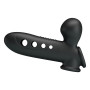 Guaina per pene prolunga fallica in silicone con pompa e anello fallico Baile