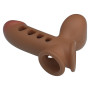 Guaina indossabbile prolunga pene in silicone gonfiabile pretty love