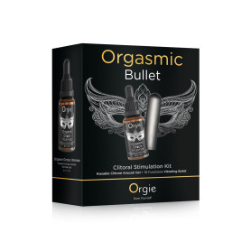 Kit stimolatore clitoride gel intimo sessuale e mini bullet ricaricabile