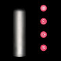 kit sessuale con lubrificante vibrante baciabile gusto gin tonic alla fragola con mini bullet vibrante orgie